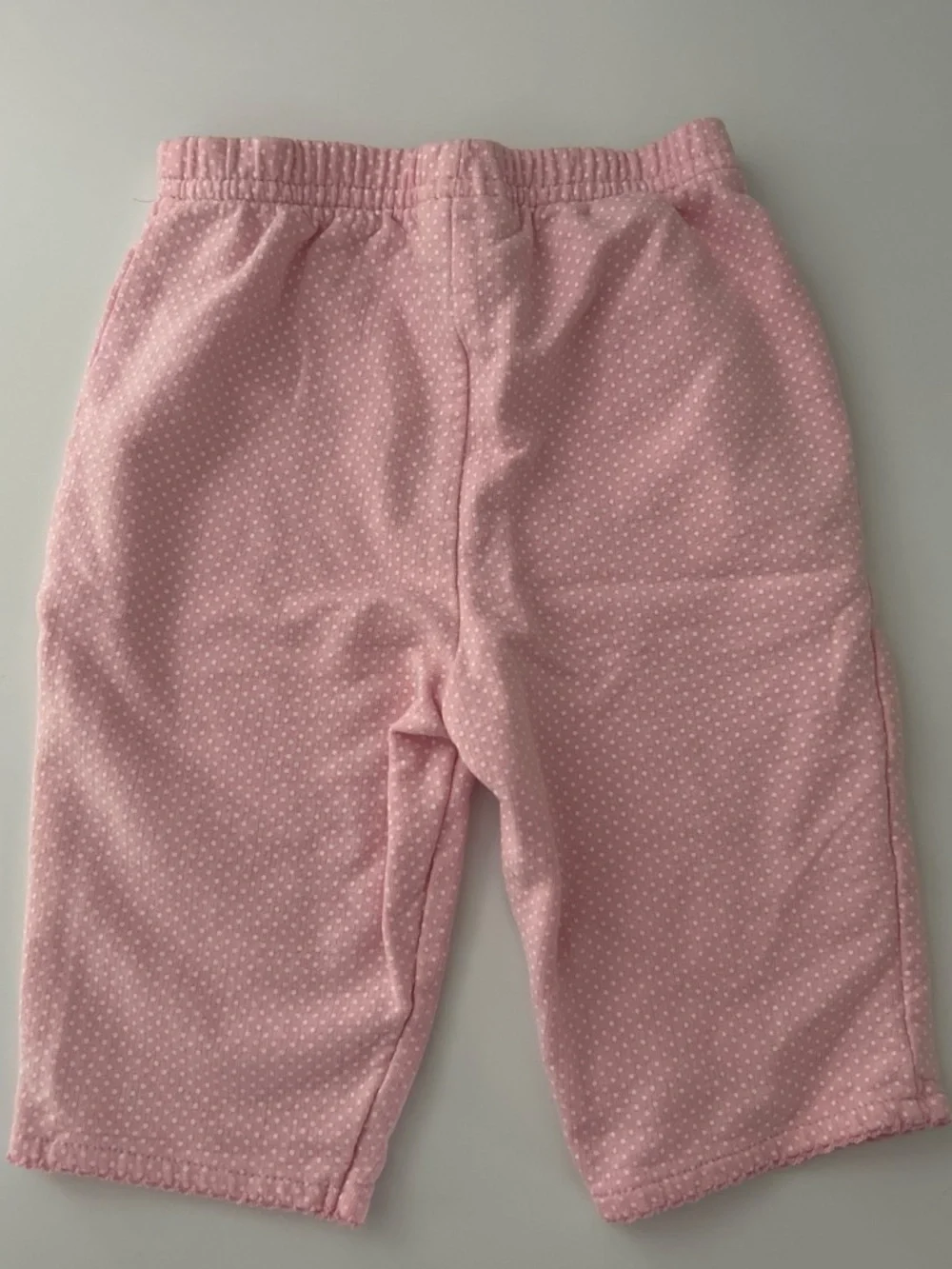 Vintage pink embroidered 2 piece set size 6 month baby girl